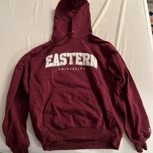 Eastern University Hoodie Size M